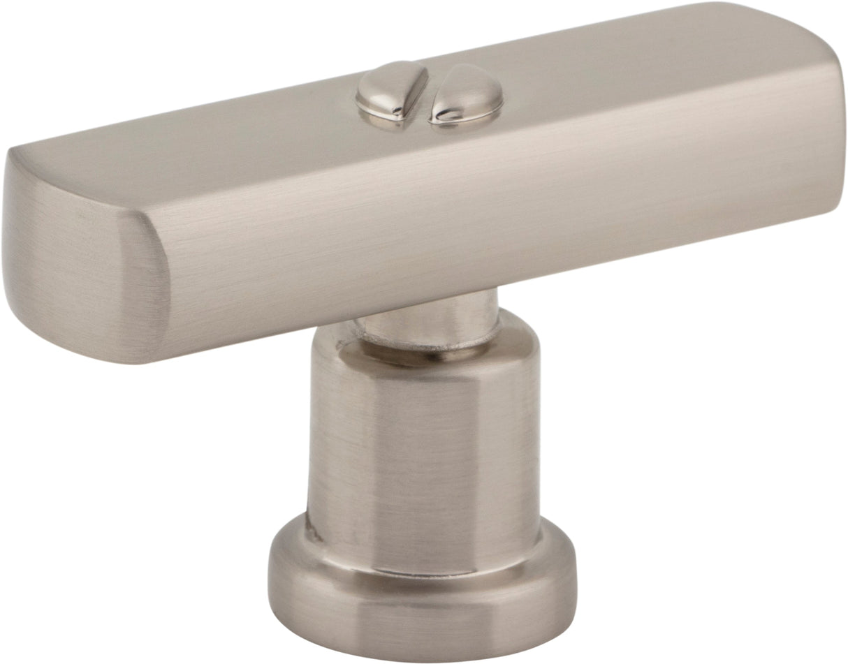 Atlas Homewares Everitt T-Knob 2 Inch Brushed Nickel