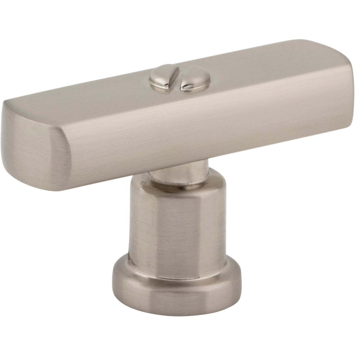 Atlas Homewares Everitt T-Knob 2 Inch Brushed Nickel