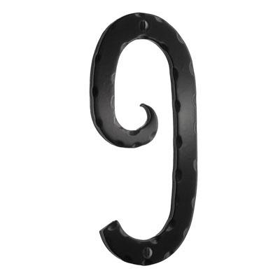 Smedbo Smedbo House Number 9 in Black Wrought Iron