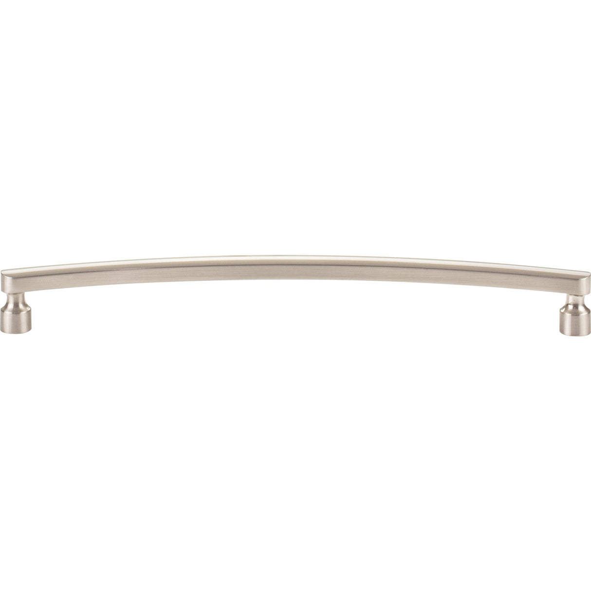 Atlas Homewares Lennox Pull 8 13/16 Inch (c-c) Brushed Nickel