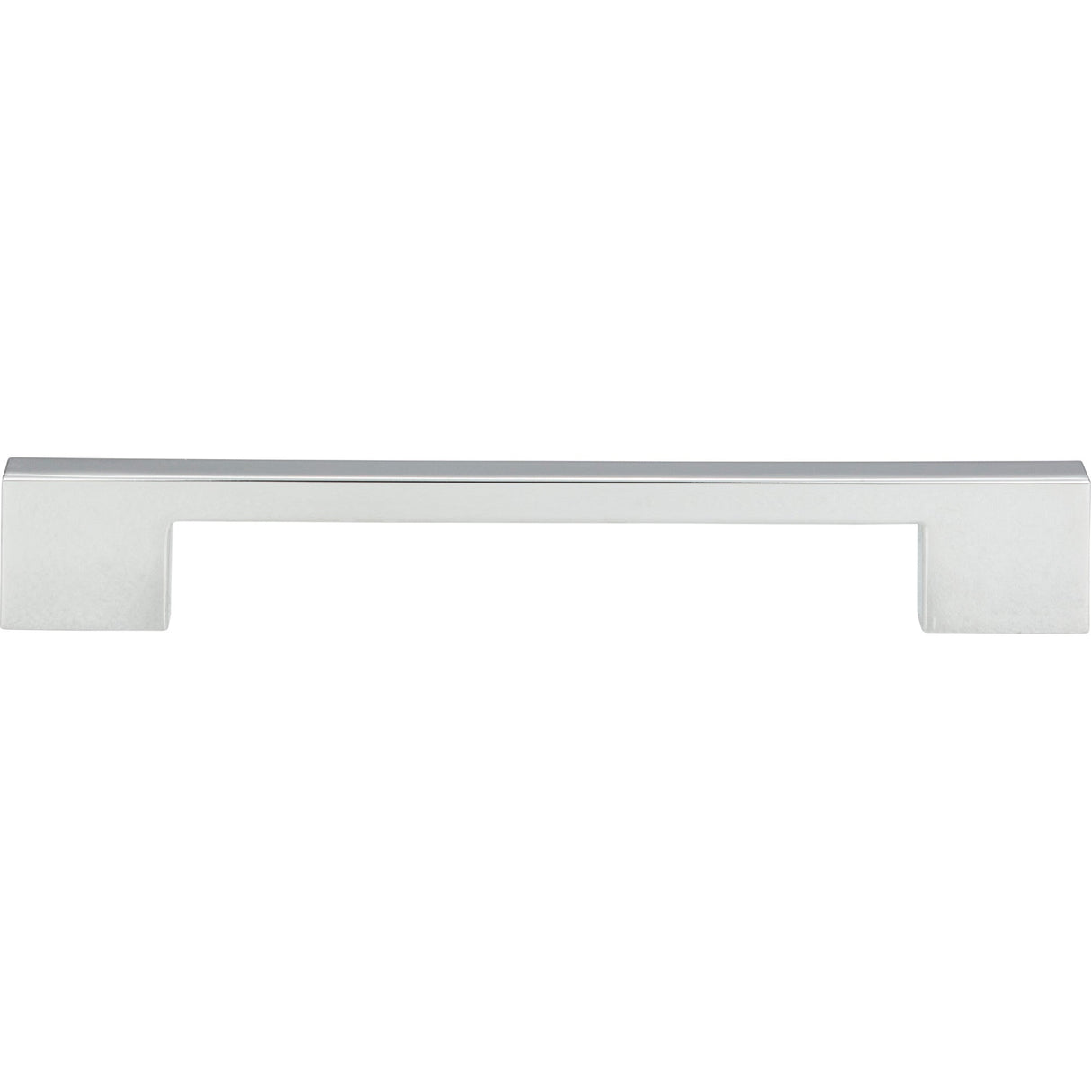 Atlas Homewares Thin Square Pull 7 9/16 Inch (c-c) Polished Chrome
