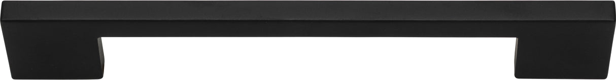 Atlas Homewares Thin Square Pull 7 9/16 Inch (c-c) Matte Black
