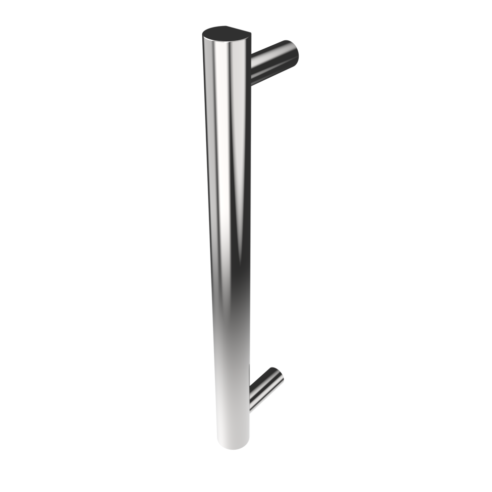 Amba Products i20RO.P Modello i Round 20-Inch Hardwired Single Bar Towel Warmer - 4.125 x 19.625 x 1.625 in. - Polished Finish