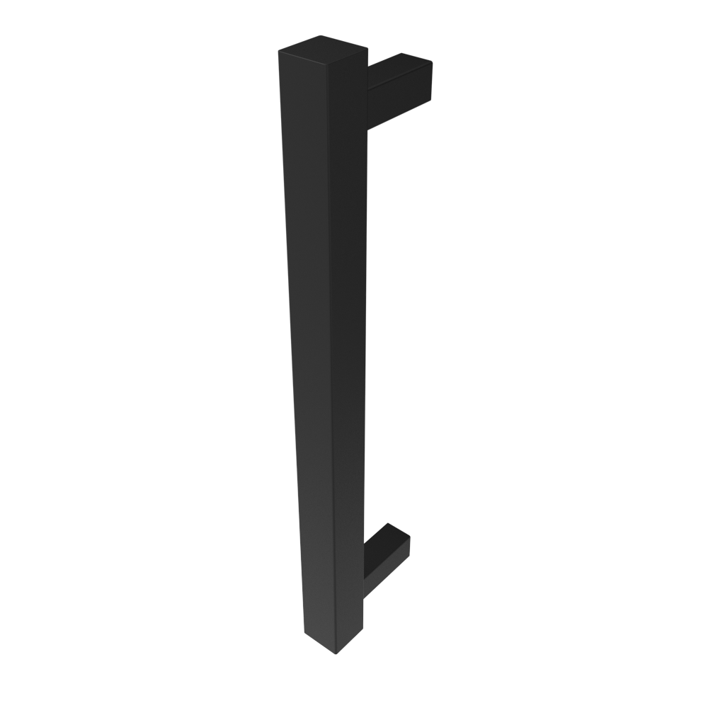 Amba Products i20SQ.MB Modello i Square 20-Inch Hardwired Single Bar Towel Warmer - 4.25 x 19.625 x 1.5 in. - Matte Black Finish