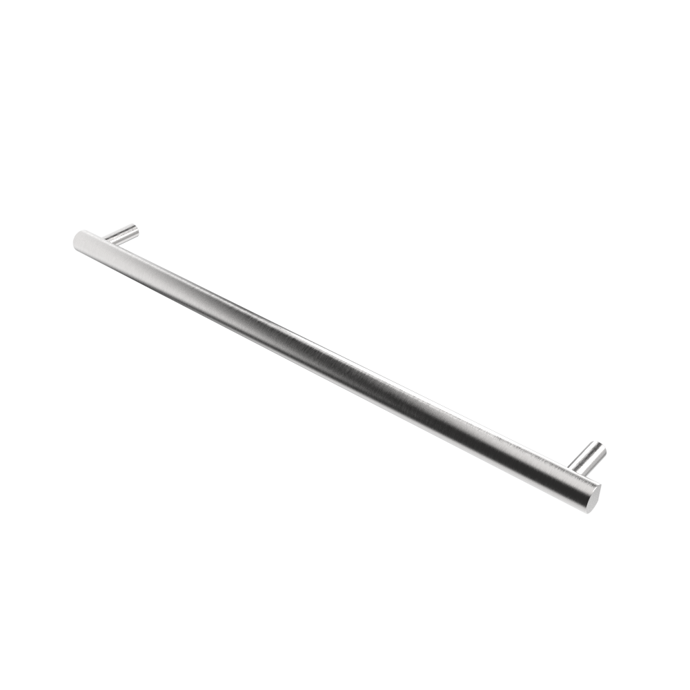 Amba Products i40RO.B Modello i Round 40-Inch Hardwired Single Bar Towel Warmer - 4.125 x 39.375 x 1.625 in. - Brushed Finish