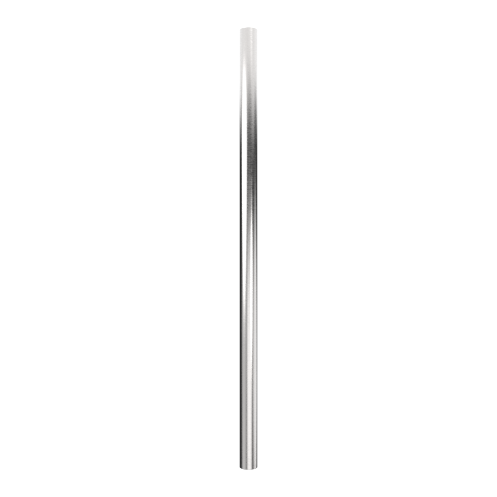 Amba Products i40RO.B Modello i Round 40-Inch Hardwired Single Bar Towel Warmer - 4.125 x 39.375 x 1.625 in. - Brushed Finish