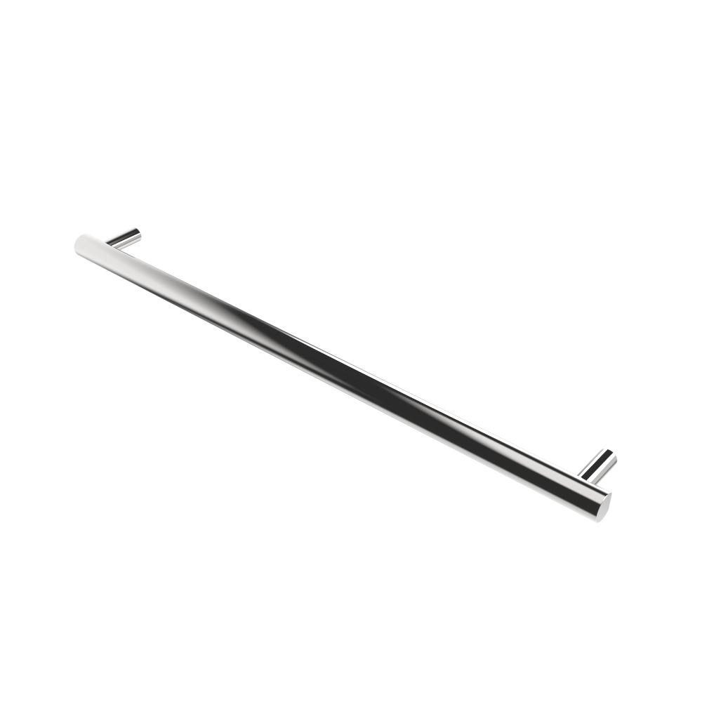Amba Products i40RO.P Modello i Round 40-Inch Hardwired Single Bar Towel Warmer - 4.125 x 39.375 x 1.625 in. - Polished Finish