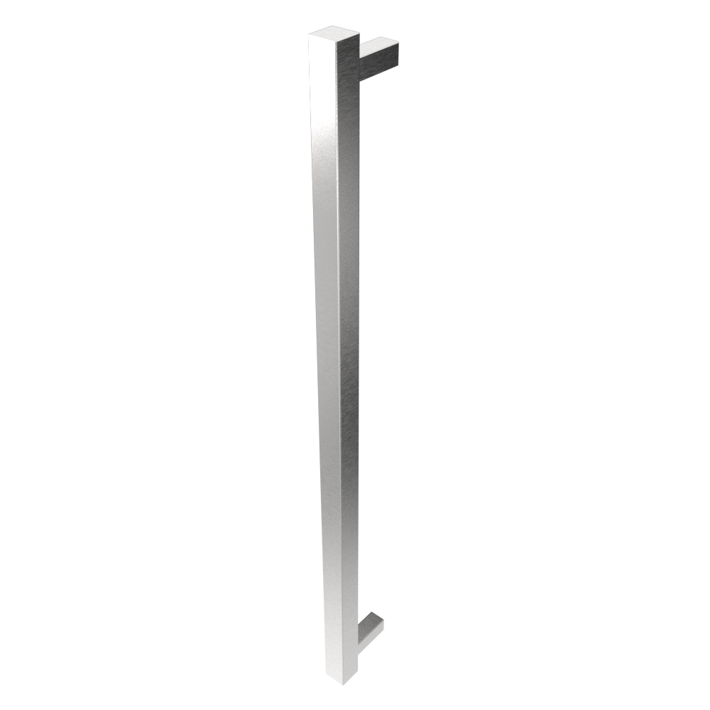 Amba Products i40SQ.B Modello i Square 40-Inch Hardwired Single Bar Towel Warmer - 4.25 x 39.375 x 1.5 in. - Brushed Finish