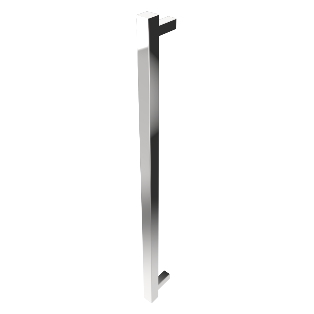Amba Products i40SQ.P Modello i Square 40-Inch Hardwired Single Bar Towel Warmer - 4.25 x 39.375 x 1.5 in. - Polished Finish