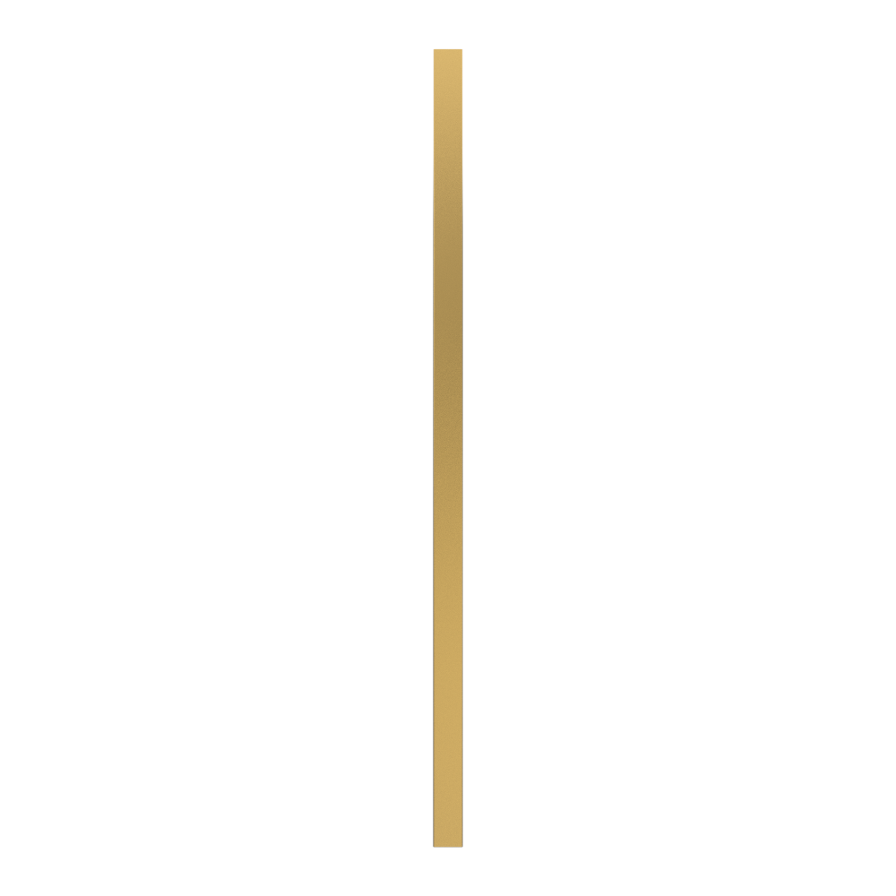 Amba Products i40SQ.SB Modello i Square 40-Inch Hardwired Single Bar Towel Warmer - 4.25 x 39.375 x 1.5 in. - Satin Brass Finish
