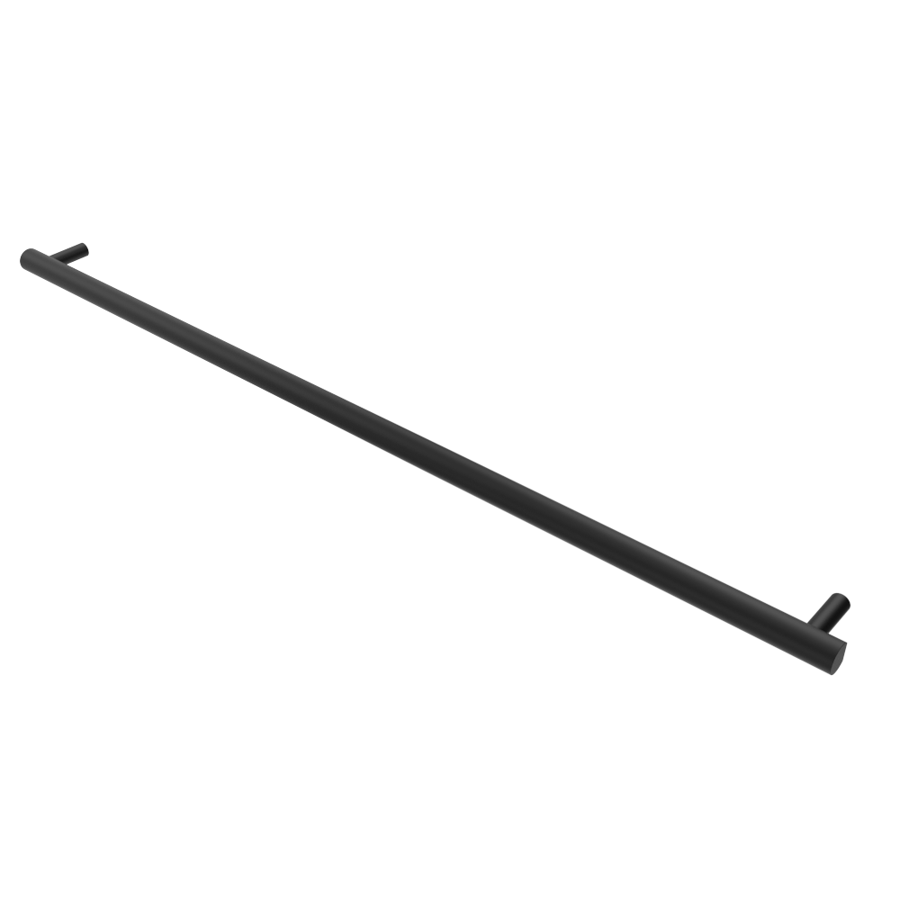 Amba Products i59RO.MB Modello i Round 59-Inch Hardwired Single Bar Towel Warmer - 4.125 x 59 x 1.625 in. - Matte Black Finish