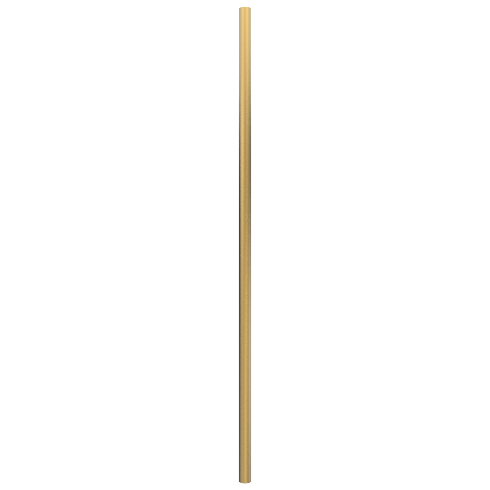 Amba Products i59RO.SB Modello i Round 59-Inch Hardwired Single Bar Towel Warmer - 4.125 x 59 x 1.625 in. - Satin Brass Finish