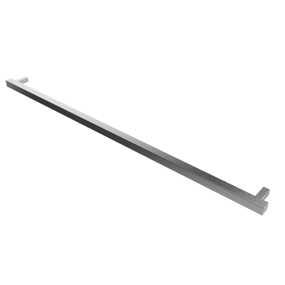 Amba Products i59SQ.B Modello i Square 59-Inch Hardwired Single Bar Towel Warmer - 4.25 x 59 x 1.5 in. - Brushed Finish