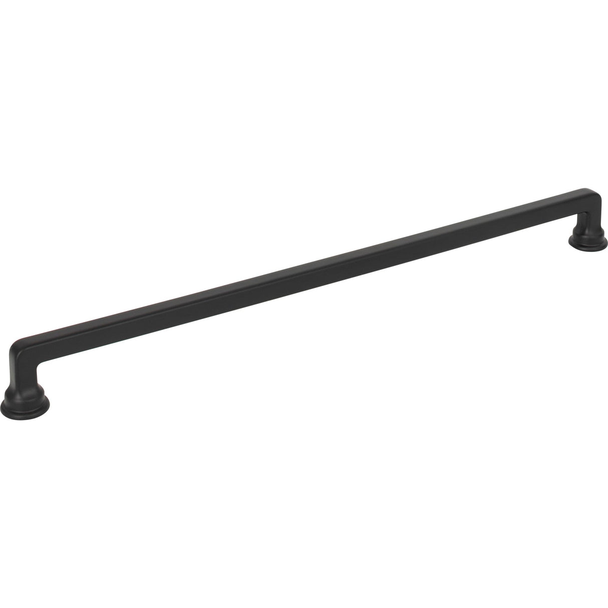 Atlas Homewares Oskar Pull 12 Inch (c-c) Matte Black