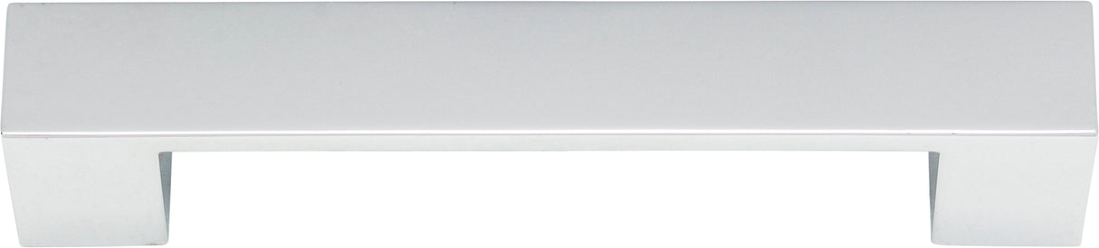 Atlas Homewares Wide Square Pull 5 1/16 Inch (c-c) Polished Chrome