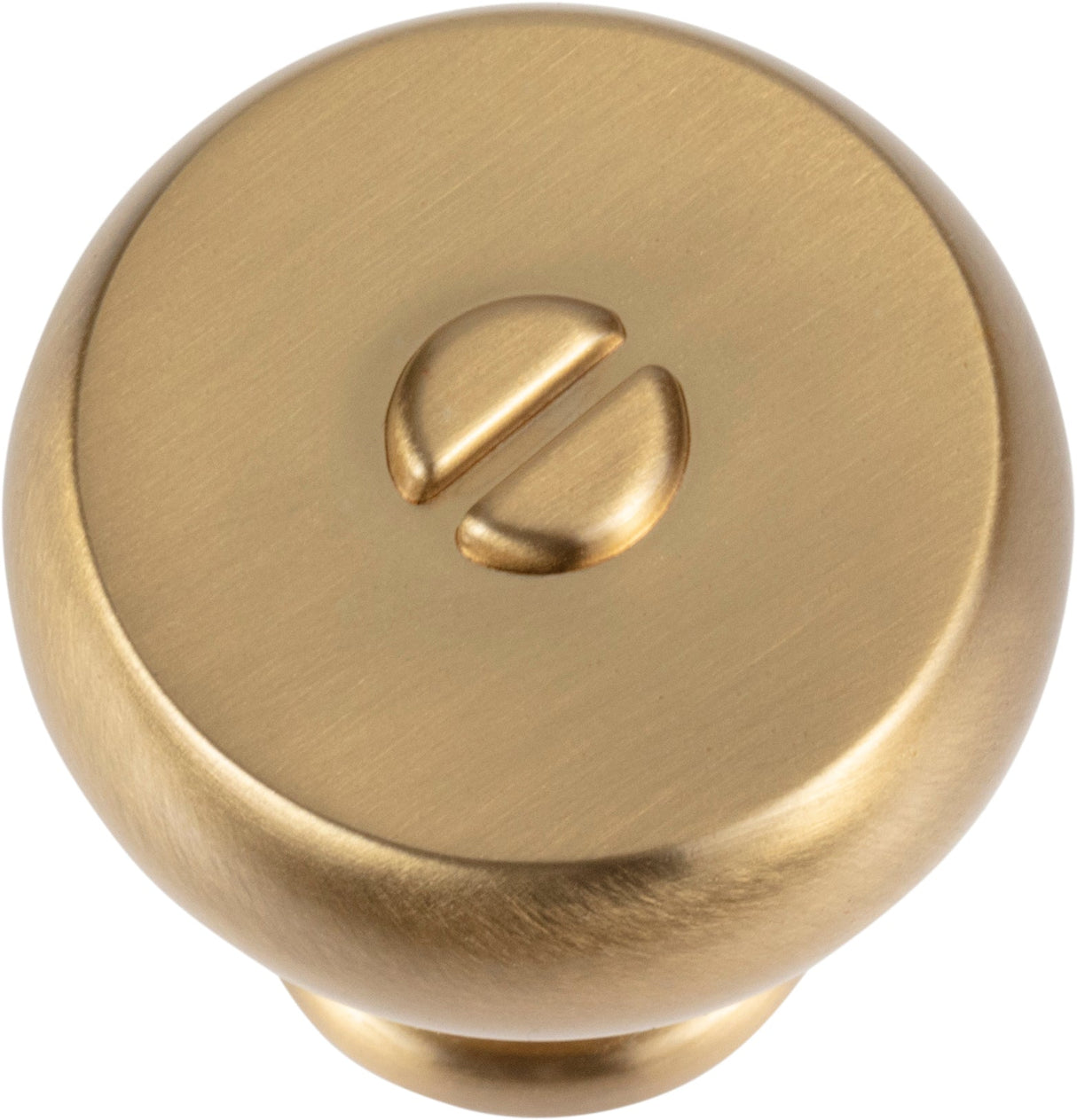 Atlas Homewares Everitt Knob 1 3/16 Inch Warm Brass