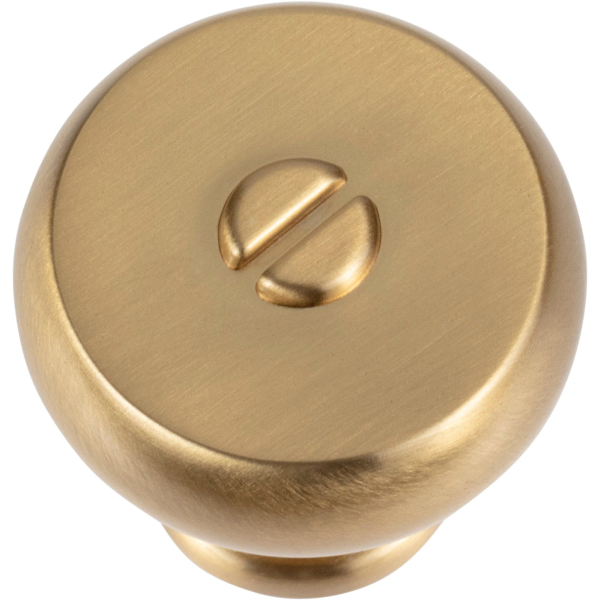 Atlas Homewares Everitt Knob 1 3/16 Inch Warm Brass
