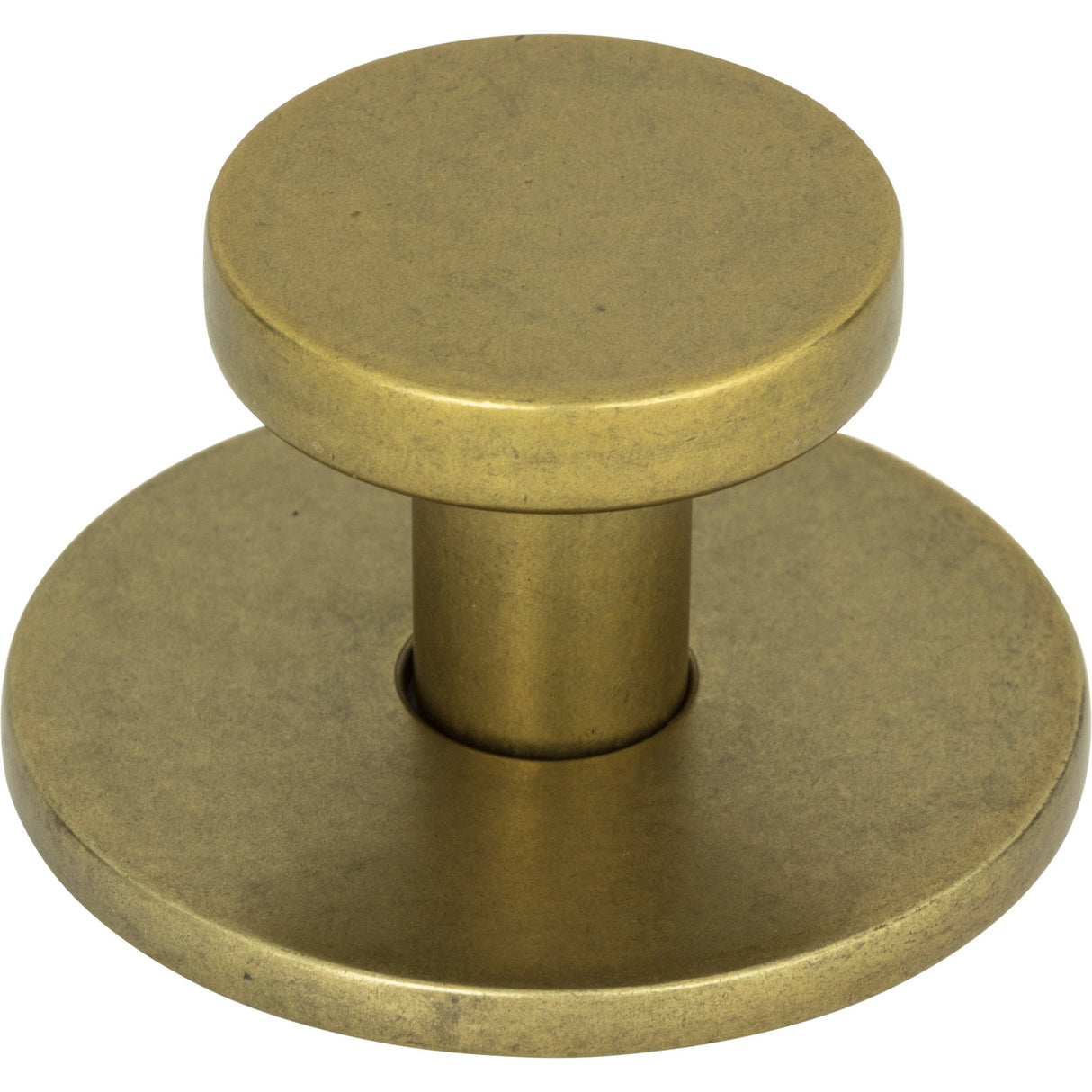 Atlas Homewares Dot Knob 1 1/4 Inch Vintage Brass