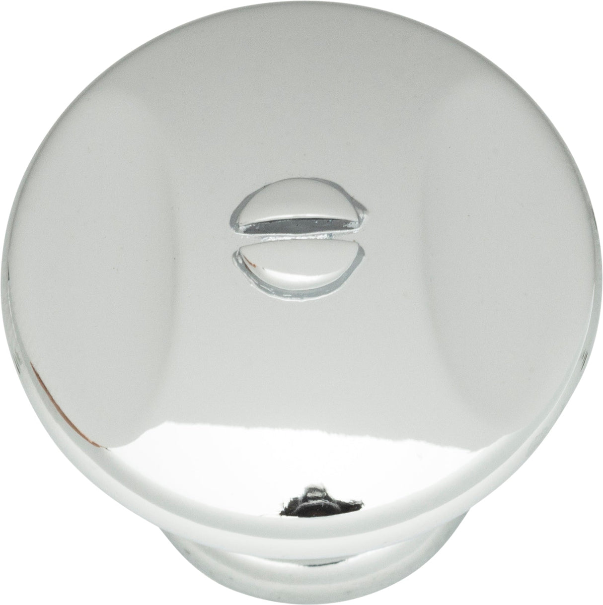 Atlas Homewares Ergo Knob 1 3/8 Inch Polished Chrome