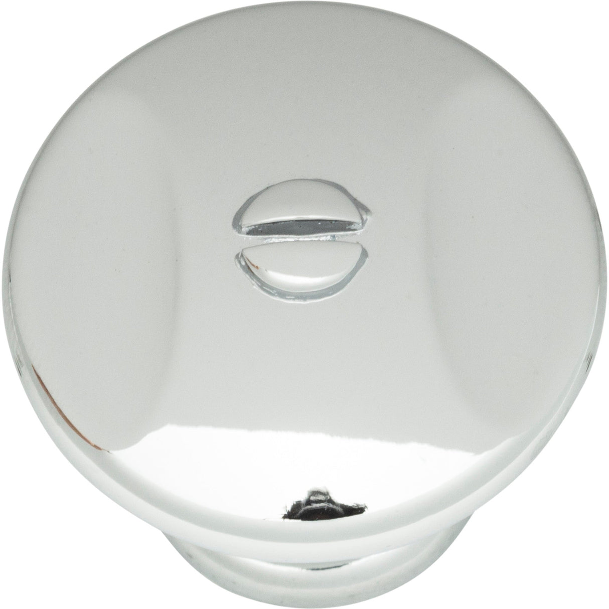 Atlas Homewares Ergo Knob 1 3/8 Inch Polished Chrome