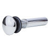 ALFI brand AB9055-PC Polished Chrome Pop Up Drain for Bathroom Sink without Overflow