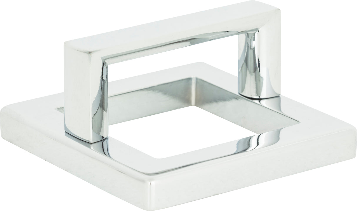 Atlas Homewares Tableau Square Base and Top 1 13/16 Inch (c-c) Polished Chrome