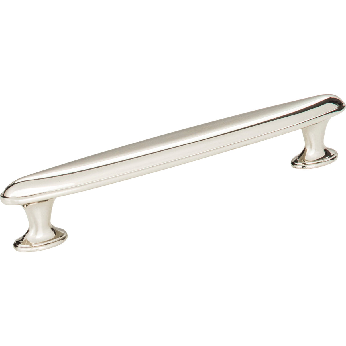 Atlas Homewares Austen Oval Pull 5 1/16 Inch (c-c) Polished Nickel