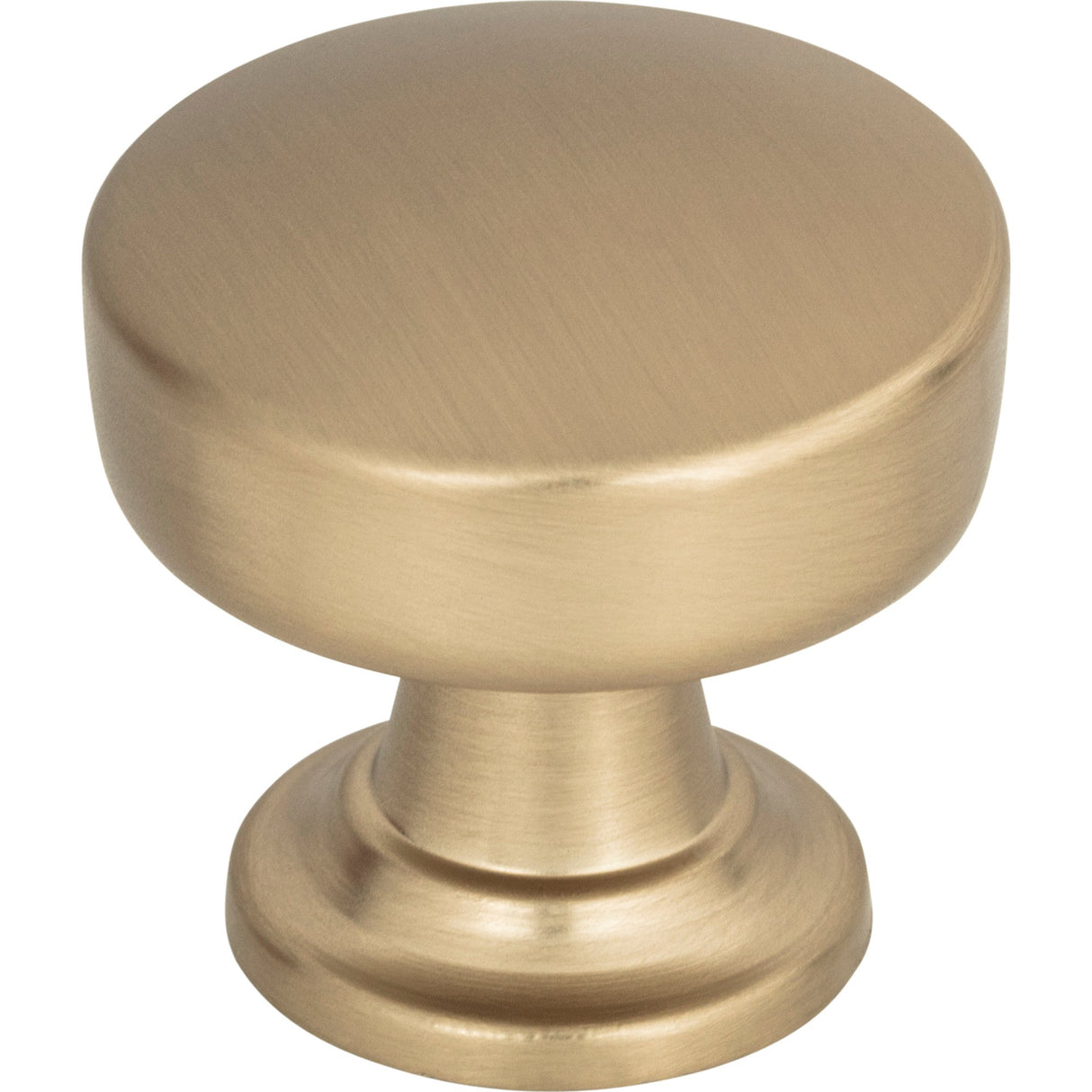 Atlas Homewares Browning Round Knob 1 1/4 Inch Champagne