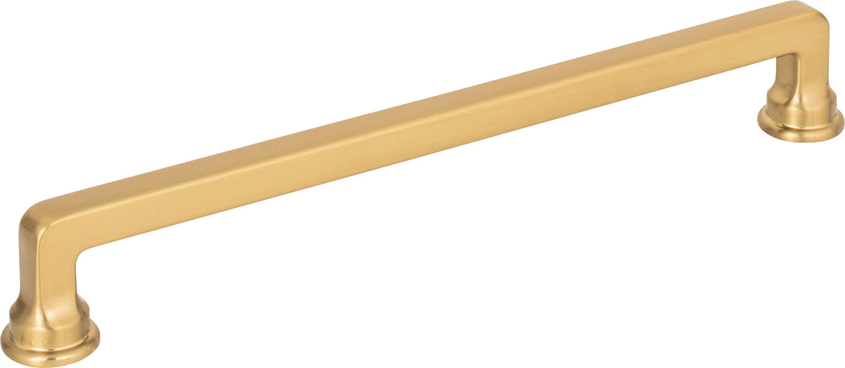 Atlas Homewares Oskar Pull 7 9/16 Inch (c-c) Warm Brass