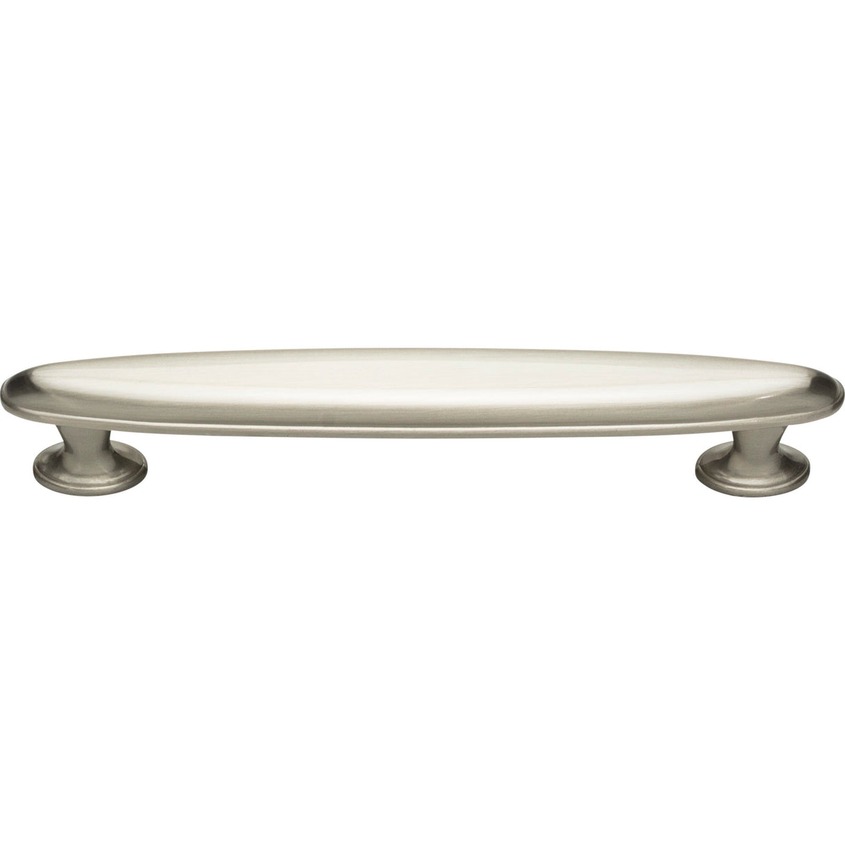 Atlas Homewares Austen Oval Pull 5 1/16 Inch (c-c) Brushed Nickel