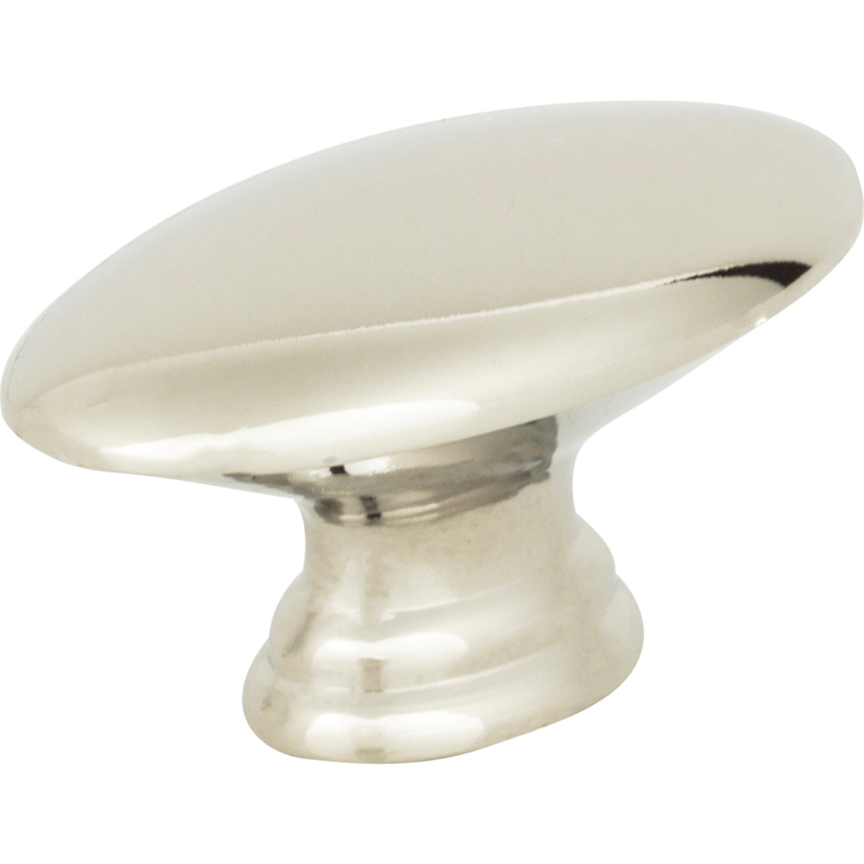 Atlas Homewares Egg Knob 1 1/2 Inch Polished Nickel