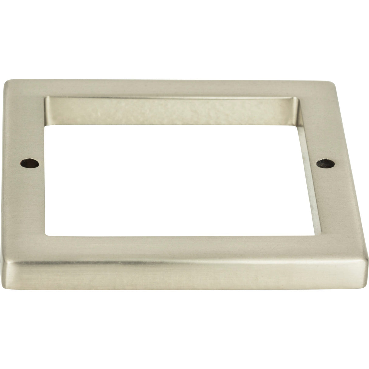 Atlas Homewares Tableau Square Base 2 1/2 Inch Brushed Nickel