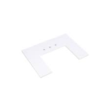 Fairmont TQ3-FV5023BZ8 Blizzard Quartz 49.5x23" Farmhouse Top - 8"