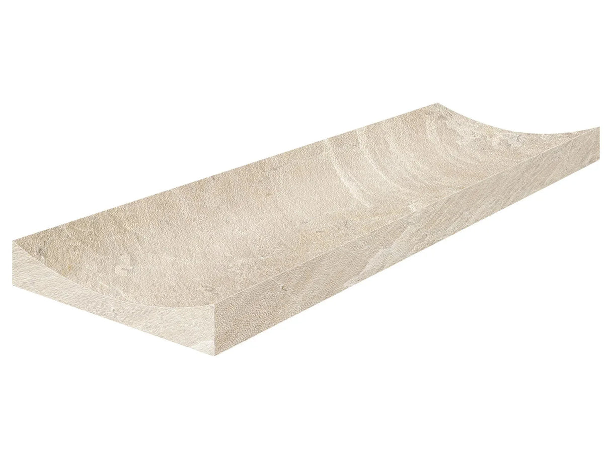 Anatolia Tile 4X12 Impero Reale Fluto Honed Marble Tile 5000-0629-0 Impero Reale Fluto - premium natural stone mosaic tile from Anatolia Tile, available at PoshHaus showroom in Keene, NH