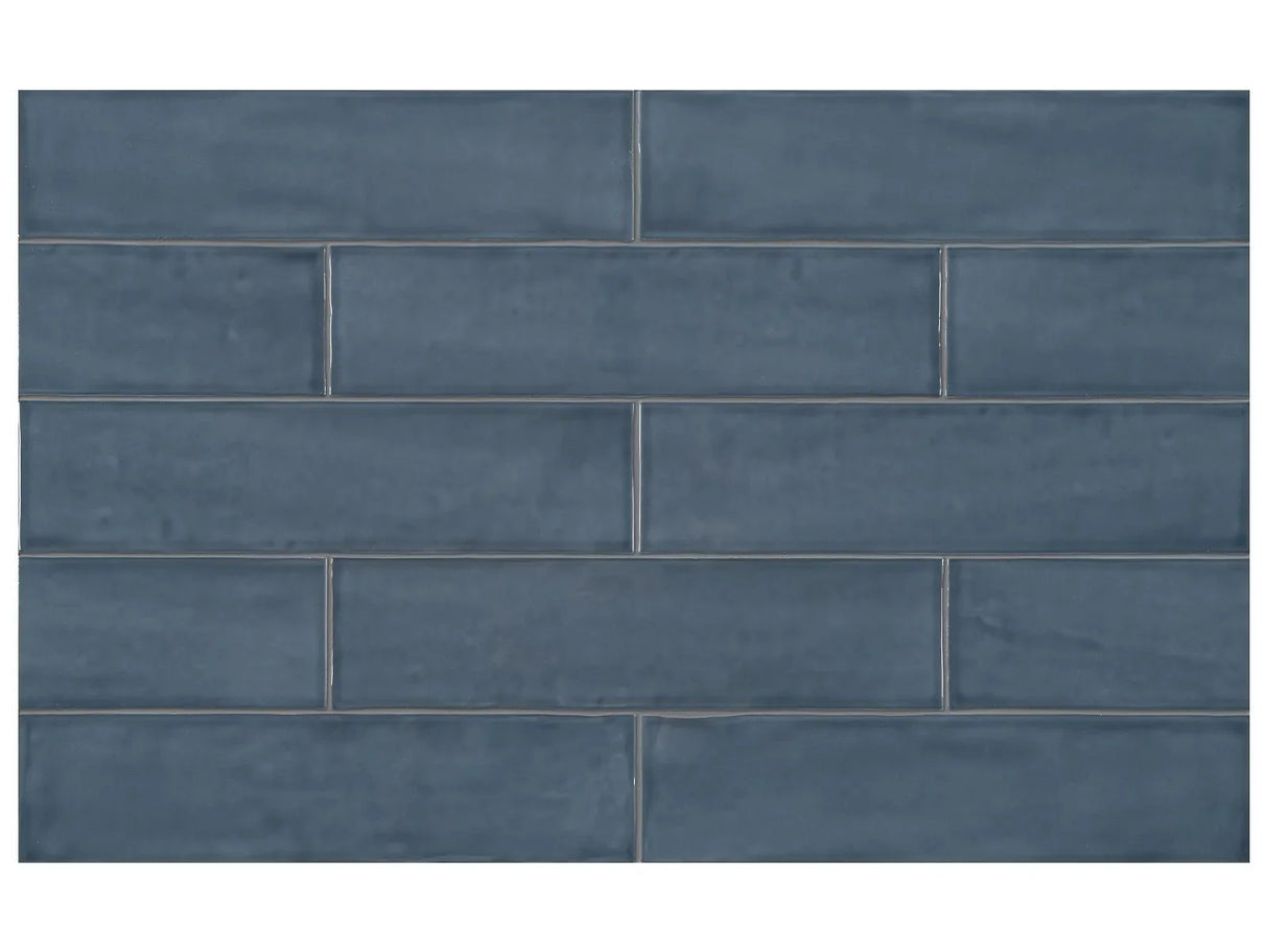 Anatolia Tile 3X12 Teramoda Ink Glossy 4000-0253-0 Ink - premium natural stone mosaic tile from Anatolia Tile, available at PoshHaus showroom in Keene, NH