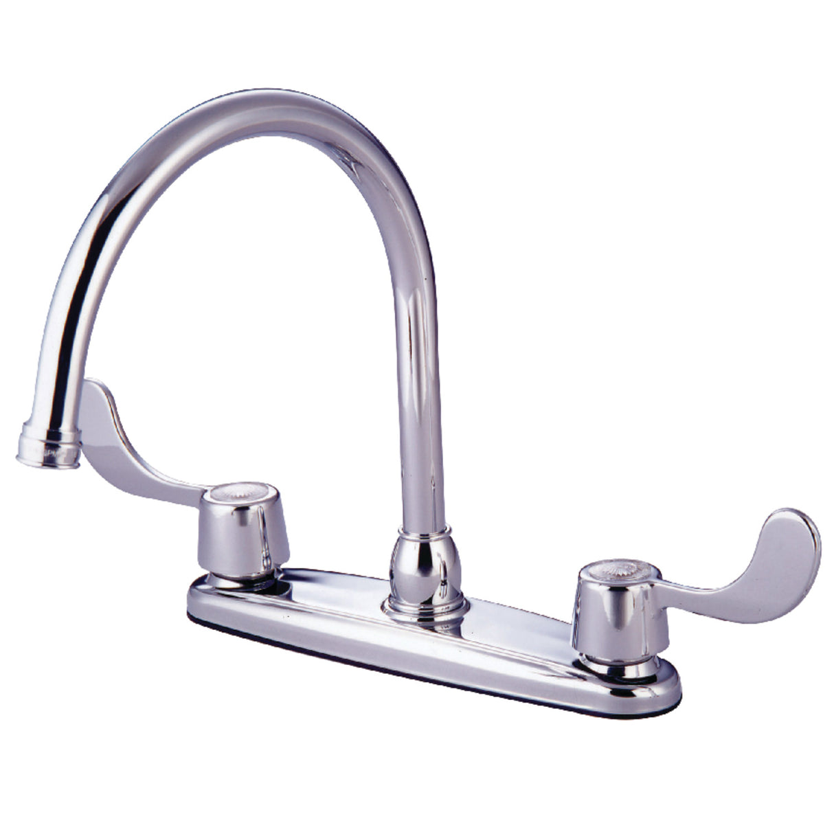 Kingston Brass KB781 Vista Centerset Kitchen Faucet, Polished Chrome
