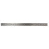 ALFI brand 59" Brushed Stainless Steel Linear Shower Drain with Groove Holes
