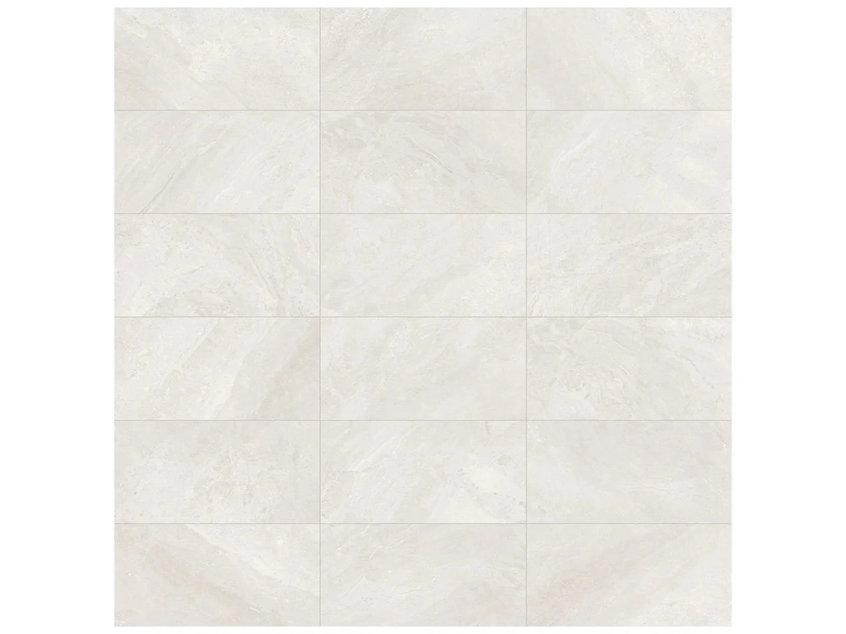 Anatolia 12X24 Lumino Ivory Matte Porcelain Tile 4500-1051-0 Ivory 12x24 Matte - premium natural stone mosaic tile from Anatolia Tile, available at PoshHaus showroom in Keene, NH