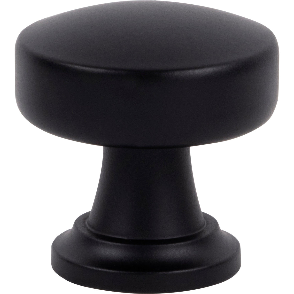 Atlas Homewares Browning Round Knob 1 1/4 Inch Matte Black