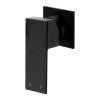 Black Matte Single Lever Wallmount Bathroom Faucet