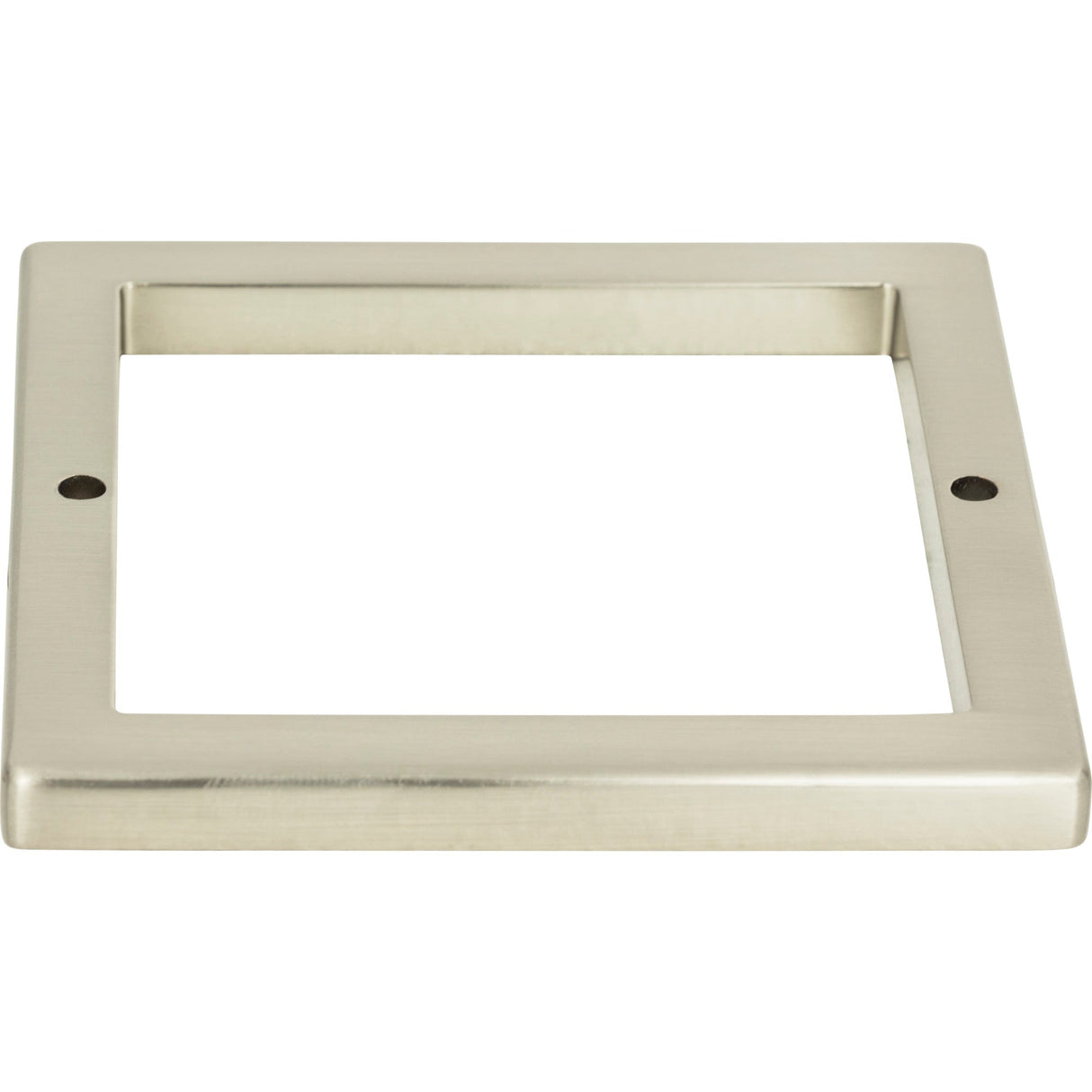Atlas Homewares Tableau Square Base 3 Inch Brushed Nickel