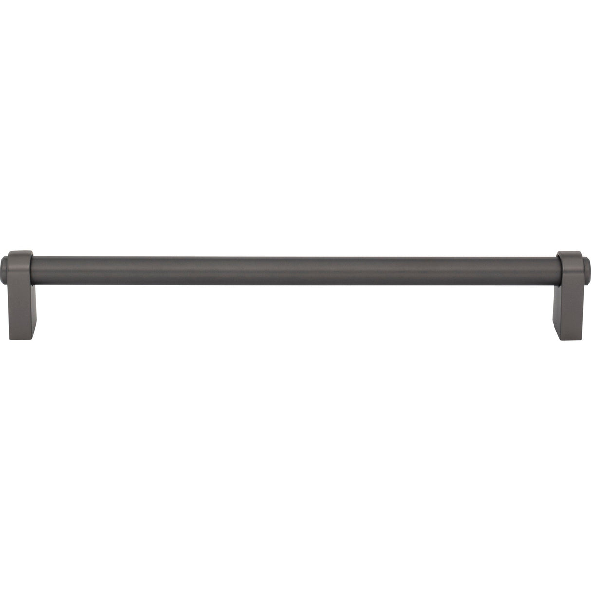 Top Knobs TK3214 Lawrence Pull 8 13/16 Inch Center to Center - Ash Gray