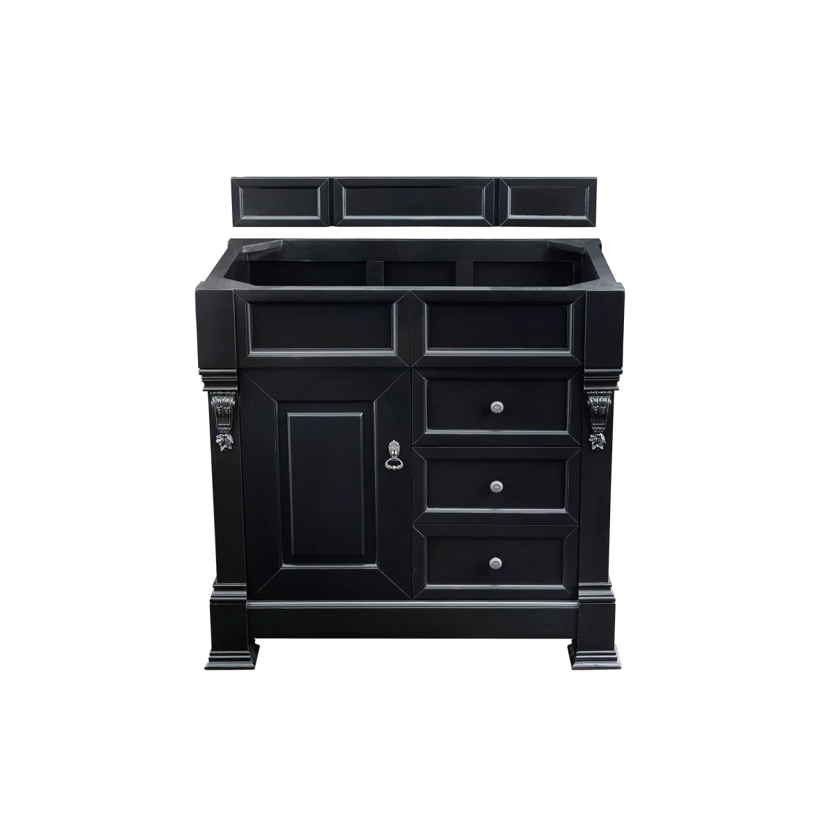 James Martin Vanities Brookfield 35" Single Free Standing Wood Vanity Cabinet Only - Less Vanity Top