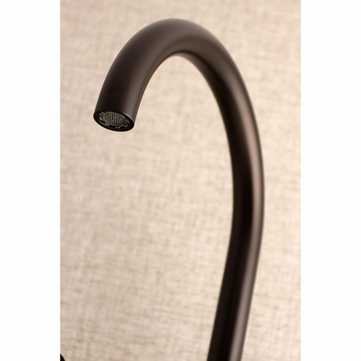 Kingston Brass Concord 8-Inch Adjustable Center Wall Mount Kitchen Faucet, Oil Rubbed Bronze