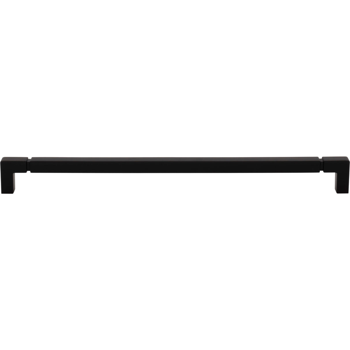 Top Knobs TK3226 Langston Pull 12 Inch Center to Center - Flat Black