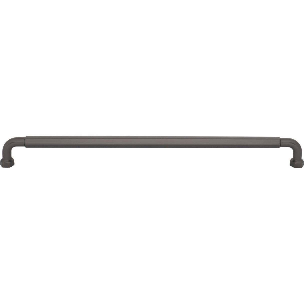 Top Knobs TK3206 Dustin Pull 12 Inch Center to Center - Ash Gray