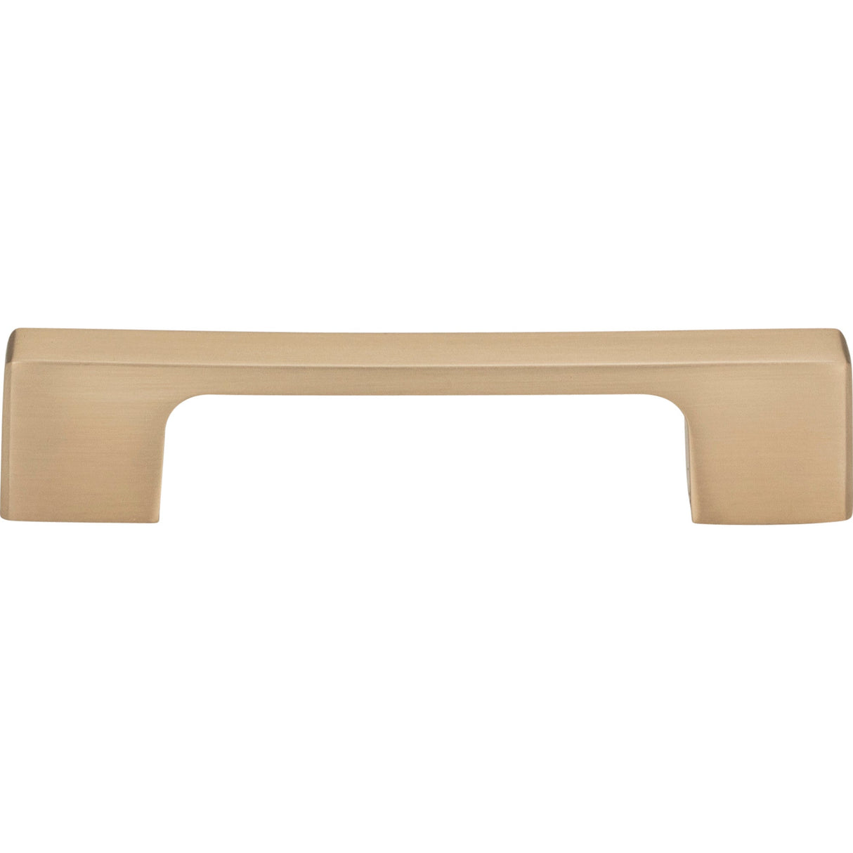 Atlas Homewares Thin Square Pull 3 3/4 Inch (c-c) Champagne