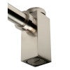 ALFI brand AB9026-BN Brushed Nickel Solid Brass Square Modern Decorative Bottle P-Trap