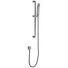 ALFI brand AB7606-BN Brushed Nickel Sliding Rail Hand Held Shower Head Set with Hose