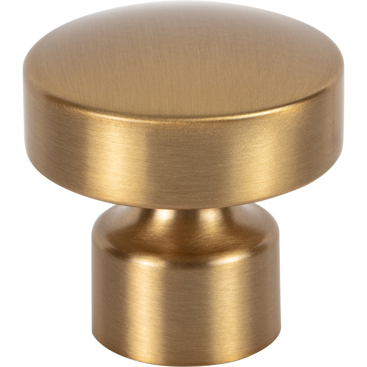 Atlas Homewares Lennox Knob 1 1/4 Inch Warm Brass